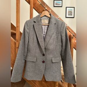 Banana Republic Gray Wool Blazer
